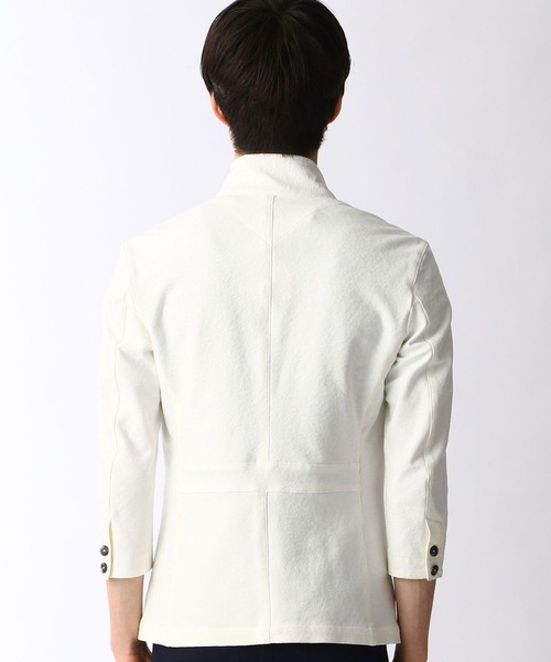 NICOLE CLUB FOR MEN（ニコルクラブフォーメン）の「スタンドジャケット（その他アウター・メンズ・ブラック/ネイビー/ホワイト・LARGE/X-LARGE/MEDIUM）」の7枚目の写真