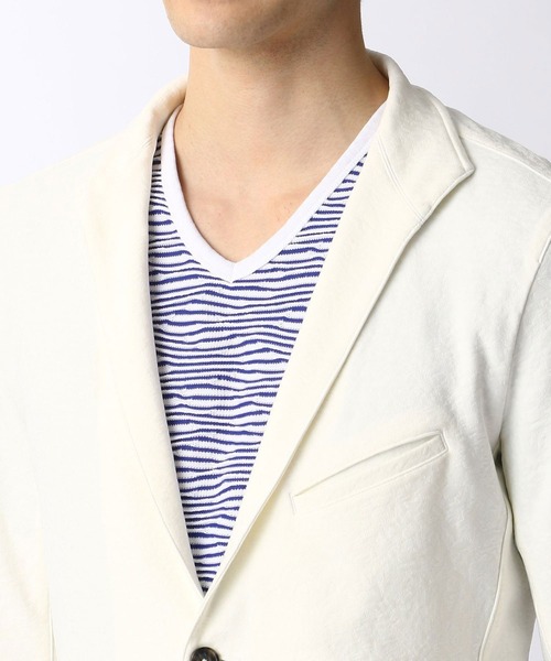 NICOLE CLUB FOR MEN（ニコルクラブフォーメン）の「スタンドジャケット（その他アウター・メンズ・ブラック/ネイビー/ホワイト・LARGE/X-LARGE/MEDIUM）」の10枚目の写真