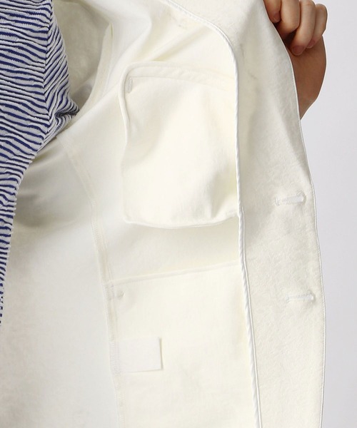 NICOLE CLUB FOR MEN（ニコルクラブフォーメン）の「スタンドジャケット（その他アウター・メンズ・ブラック/ネイビー/ホワイト・LARGE/X-LARGE/MEDIUM）」の14枚目の写真