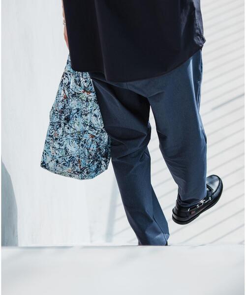 green label relaxing（グリーンレーベルリラクシング）の「OLT ＜ エコバック 付き ＞ SC ☆ FREEーWAY イージー パンツ（その他パンツ・メンズ・ネイビー/ブラウン/ブラック・MEDIUM/LARGE/SMALL/X-LARGE）」の9枚目の写真