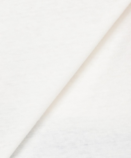 SLOBE IENA（スローブイエナ）の「リネン混ノースリーブプルオーバー【手洗い可能】◆（Tシャツ/カットソー・レディース・ホワイト/グレー/ベージュ/パープル・FREE）」の9枚目の写真