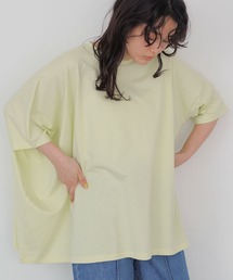 AMERICAN HOLIC | イレヘムカット半袖チュニック(Tシャツ/カットソー)