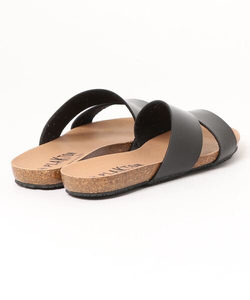 PLAKTON（プラクトン）の「＃【PLAKTON/プラクトン】 ワイドベルトサンダル（サンダル・レディース・ブラウン/キャメル/ブラック・37/38/36）」の4枚目の写真