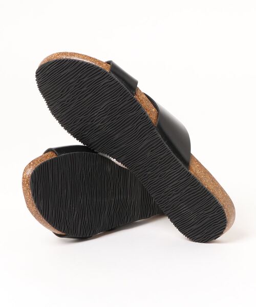 PLAKTON（プラクトン）の「＃【PLAKTON/プラクトン】 ワイドベルトサンダル（サンダル・レディース・ブラウン/キャメル/ブラック・37/38/36）」の5枚目の写真