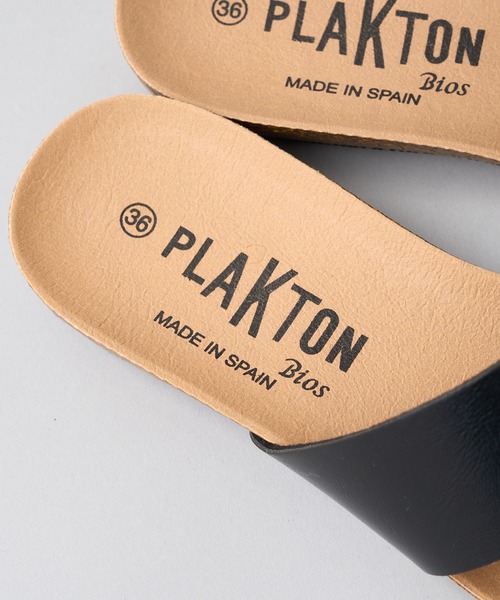 PLAKTON（プラクトン）の「＃【PLAKTON/プラクトン】 ワイドベルトサンダル（サンダル・レディース・ブラウン/キャメル/ブラック・37/38/36）」の9枚目の写真