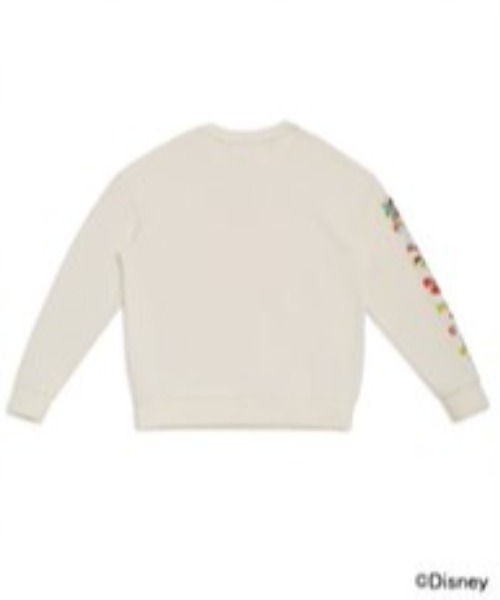 Guess（ゲス）の「GUESS/ゲス GUESS・DISNEY LSVTEE スウェット ディズニー（スウェット・メンズ・アイボリー/ミント・M/L/XL）」の6枚目の写真