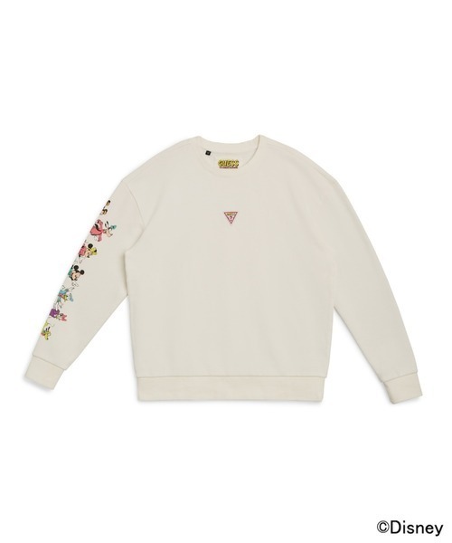 Guess（ゲス）の「GUESS/ゲス GUESS・DISNEY LSVTEE スウェット ディズニー（スウェット・メンズ・アイボリー/ミント・M/L/XL）」の13枚目の写真