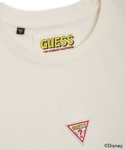 Guess（ゲス）の「GUESS/ゲス GUESS・DISNEY LSVTEE スウェット ディズニー（スウェット・メンズ・アイボリー/ミント・M/L/XL）」の14枚目の写真