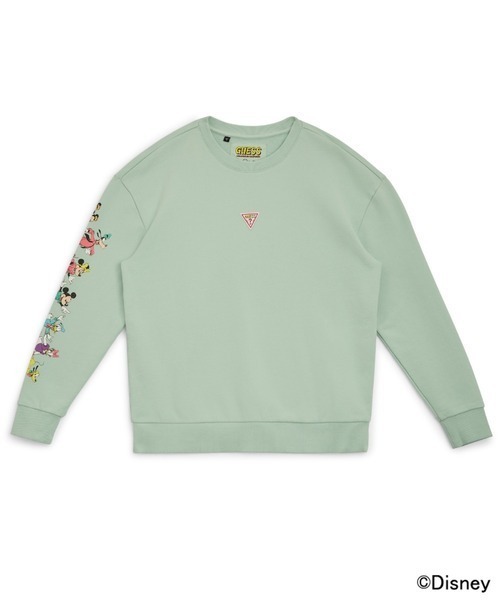 Guess（ゲス）の「GUESS/ゲス GUESS・DISNEY LSVTEE スウェット ディズニー（スウェット・メンズ・アイボリー/ミント・M/L/XL）」の15枚目の写真