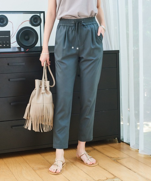 BAYFLOW（ベイフロー）の「RPテーパードロストパンツ（その他パンツ・レディース・ライトグレー/ブラック/カーキ/ピンク/ブルー/モカ/チャコール・SMALL/MEDIUM/LARGE）」の3枚目の写真