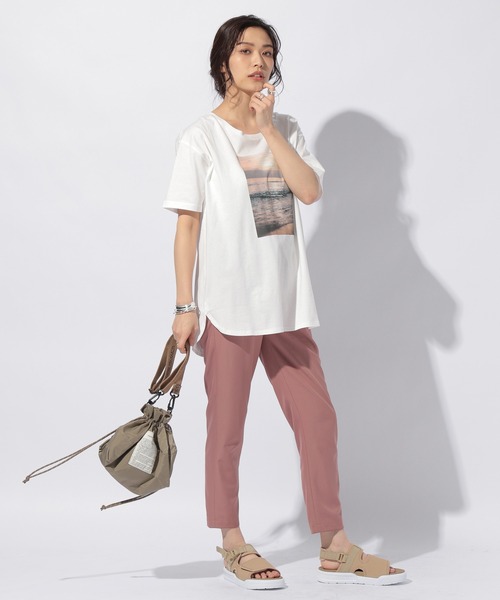 BAYFLOW（ベイフロー）の「RPテーパードロストパンツ（その他パンツ・レディース・ライトグレー/ブラック/カーキ/ピンク/ブルー/モカ/チャコール・SMALL/MEDIUM/LARGE）」の19枚目の写真