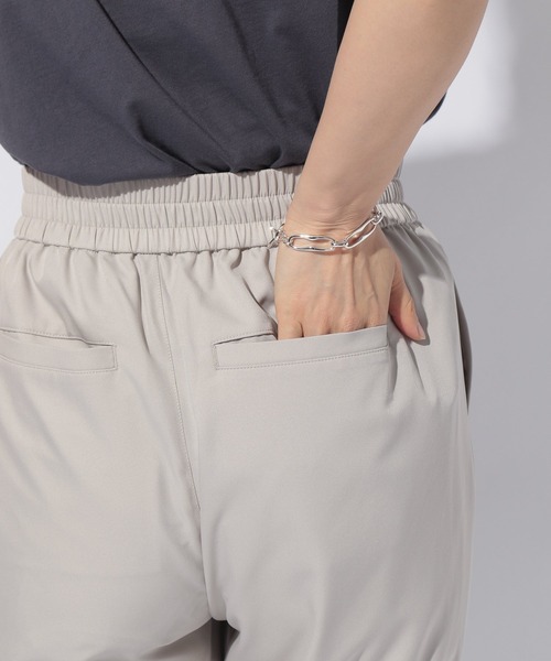 BAYFLOW（ベイフロー）の「RPテーパードロストパンツ（その他パンツ・レディース・ライトグレー/ブラック/カーキ/ピンク/ブルー/モカ/チャコール・SMALL/MEDIUM/LARGE）」の15枚目の写真