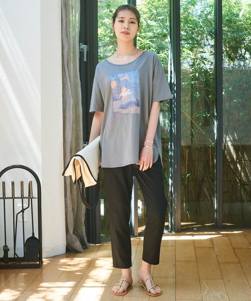 BAYFLOW（ベイフロー）の「RPテーパードロストパンツ（その他パンツ・レディース・ライトグレー/ブラック/カーキ/ピンク/ブルー/モカ/チャコール・SMALL/MEDIUM/LARGE）」の12枚目の写真