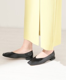 LE TALON | GRISE スクエアステッチバブーシュ(その他シューズ)