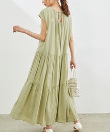 ROPE' PICNIC | 【リンクコーデ】楊柳ティアードワンピース(ワンピース)