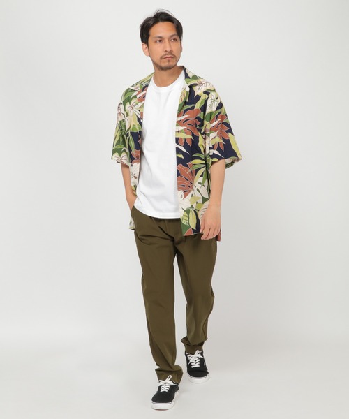 TWO PALMS（トゥーパームス）の「TWO PALMS/トゥーパームス HAWAIIANシャツ B（シャツ/ブラウス・メンズ・ホワイト/ブラック・M/S/L/XL）」の16枚目の写真