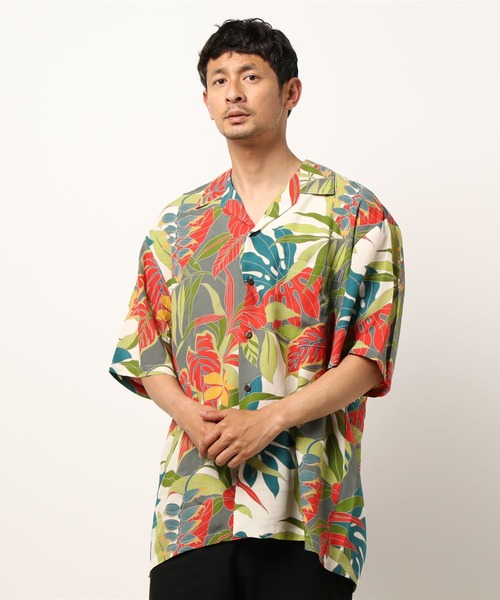 TWO PALMS（トゥーパームス）の「TWO PALMS/トゥーパームス HAWAIIANシャツ B（シャツ/ブラウス・メンズ・ホワイト/ブラック・M/S/L/XL）」の19枚目の写真