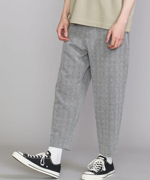 BEAUTY&YOUTH UNITED ARROWS（ビューティーアンドユースユナイテッドアローズ）の「BY ポリエステル グレンチェック オッドパンツ（その他パンツ・メンズ・ブラック/グレー・SMALL/MEDIUM/LARGE/X-LARGE）」の6枚目の写真