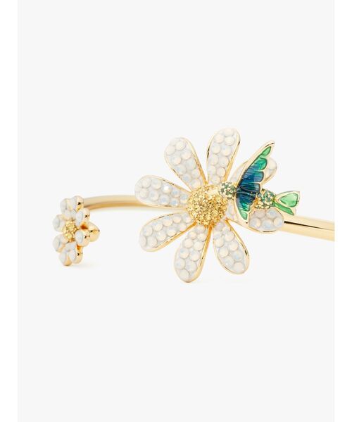 kate spade new york（ケイトスペード ニューヨーク）の「ダスリング デイジー フレックス カフ（ブレスレット）」 WEAR