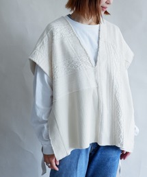 MANASTASH | MANASTASH/マナスタッシュ　W's PATCHWORK VEST　パッチワークベスト(ベスト)