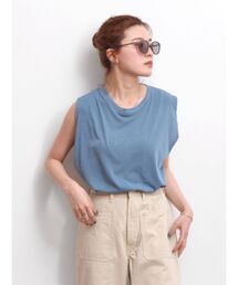 Ungrid | ウォッシュカラータンクトップ(Tシャツ/カットソー)