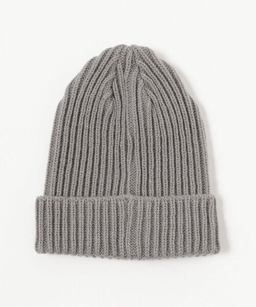 BEAMS（ビームス）の「BEAMS / バルキー ワッチ キャップ（ニットキャップ/ビーニー・メンズ・ネイビー/ベージュ/ブラック/グレー・ONE SIZE）」の5枚目の写真