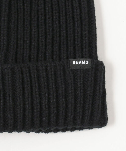 BEAMS（ビームス）の「BEAMS / バルキー ワッチ キャップ（ニットキャップ/ビーニー・メンズ・ネイビー/ベージュ/ブラック/グレー・ONE SIZE）」の7枚目の写真