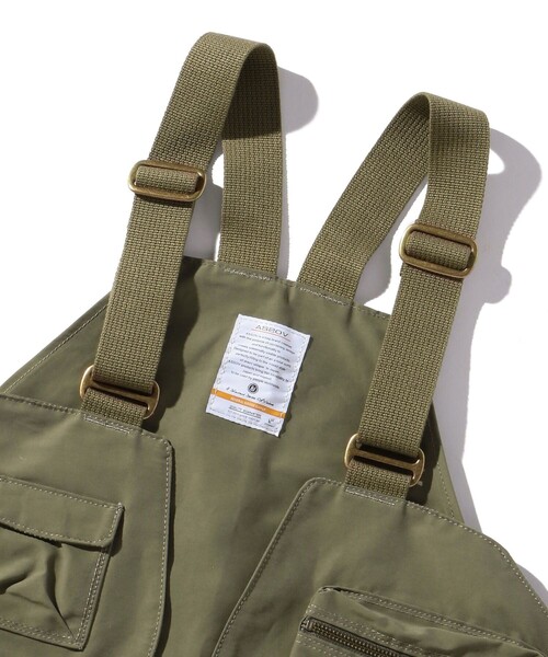 AS2OV（アッソブ）の「AS2OV/アッソブ SHRINK NYLON CAMP VEST（ベスト・メンズ・ブラック/グレー/キャメル・ONE SIZE）」の5枚目の写真