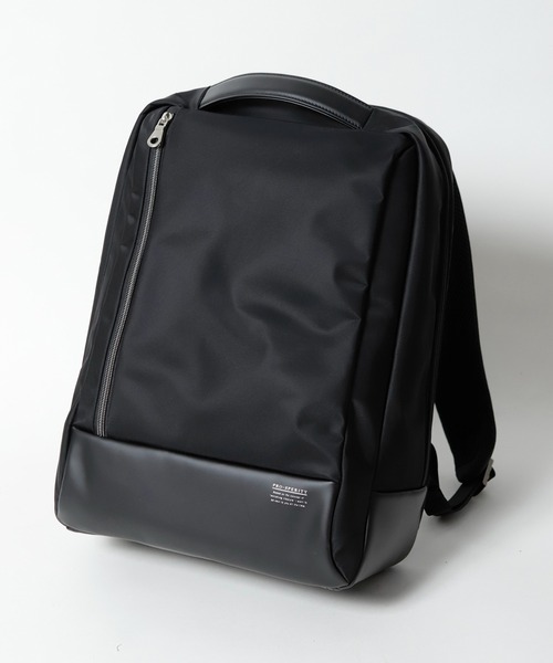PRO-SPERITY（プロスペリティ）の「【PRO-SPERITY×UNION STATION別注】シンセティックレザー×ナイロンバックパック（バックパック/リュック・メンズ・ブラック/ネイビー/グレー・FREE）」の4枚目の写真