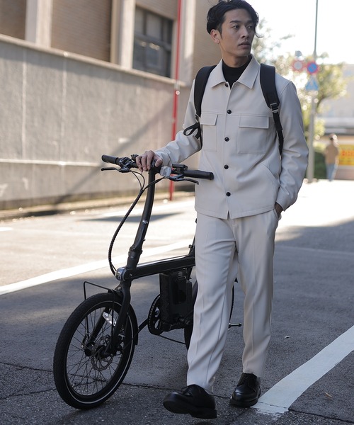 PRO-SPERITY（プロスペリティ）の「【PRO-SPERITY×UNION STATION別注】シンセティックレザー×ナイロンバックパック（バックパック/リュック・メンズ・ブラック/ネイビー/グレー・FREE）」の17枚目の写真