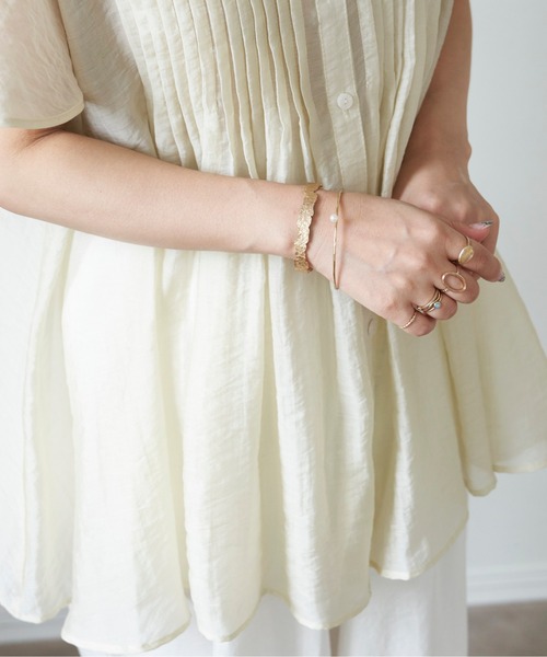 Libra Cue（リブラ キュー）の「ポイントパールニュアンスブレスレット（ブレスレット・レディース・シルバー/ゴールド・FREE）」の8枚目の写真