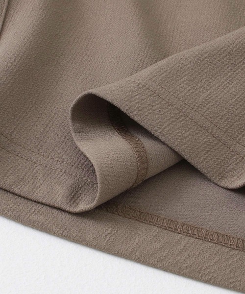 ITEMS URBANRESEARCH（アイテムズ アーバンリサーチ）の「『セットアップ着用可能』ダブルクロスショートパンツ（その他パンツ・メンズ・モカ/ベージュ/ブラック・MEDIUM/LARGE）」の19枚目の写真