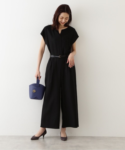 NATURAL BEAUTY BASIC(ナチュラルビューティーベーシック)の「エレファントバケット(ハンドバッグ・レディース・カーキ/ダークブルー・フリ-)」の14枚目の写真