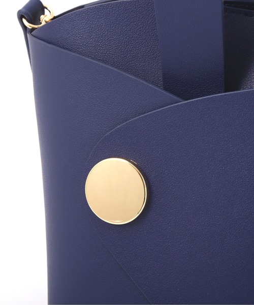 NATURAL BEAUTY BASIC(ナチュラルビューティーベーシック)の「エレファントバケット(ハンドバッグ・レディース・カーキ/ダークブルー・フリ-)」の13枚目の写真