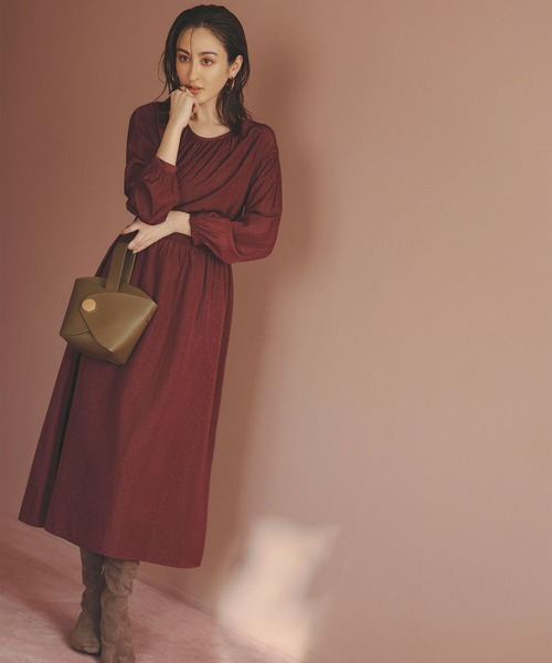 NATURAL BEAUTY BASIC(ナチュラルビューティーベーシック)の「エレファントバケット(ハンドバッグ・レディース・カーキ/ダークブルー・フリ-)」の20枚目の写真