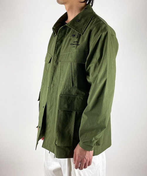 NUMBER (N)INE（ナンバーナイン）の「RIPSTOP MILITARY JACKET / リップストップ ミリタリージャケット（ミリタリージャケット・メンズ・ブラック/オリーブ・2/4/3）」の15枚目の写真