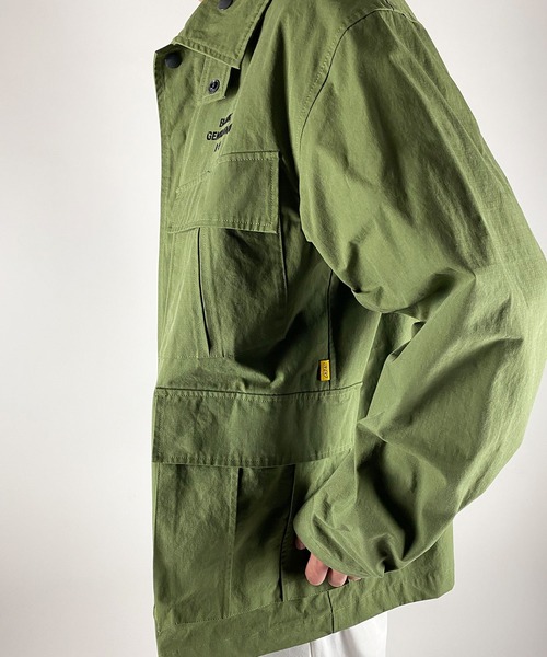 NUMBER (N)INE（ナンバーナイン）の「RIPSTOP MILITARY JACKET / リップストップ ミリタリージャケット（ミリタリージャケット・メンズ・ブラック/オリーブ・2/4/3）」の21枚目の写真