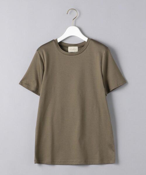 UNITED ARROWS(ユナイテッドアローズ)の「<UNITED ARROWS>コンパクト クルーネック Tシャツ B◆(Tシャツ/カットソー・レディース・ホワイト/ブラック/モカ・FREE)」の10枚目の写真