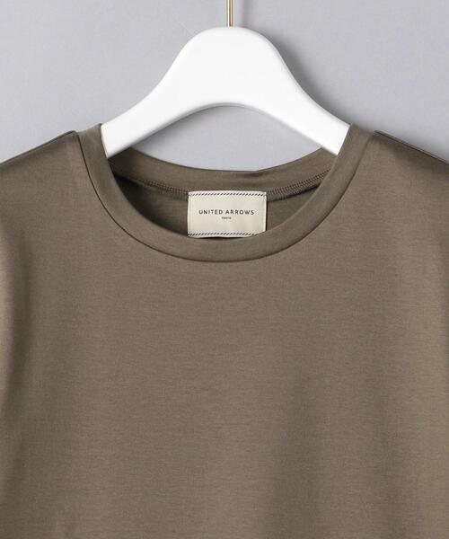 UNITED ARROWS(ユナイテッドアローズ)の「<UNITED ARROWS>コンパクト クルーネック Tシャツ B◆(Tシャツ/カットソー・レディース・ホワイト/ブラック/モカ・FREE)」の13枚目の写真