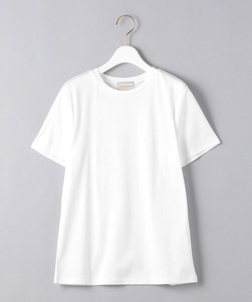 UNITED ARROWS(ユナイテッドアローズ)の「<UNITED ARROWS>コンパクト クルーネック Tシャツ B◆(Tシャツ/カットソー・レディース・ホワイト/ブラック/モカ・FREE)」の17枚目の写真