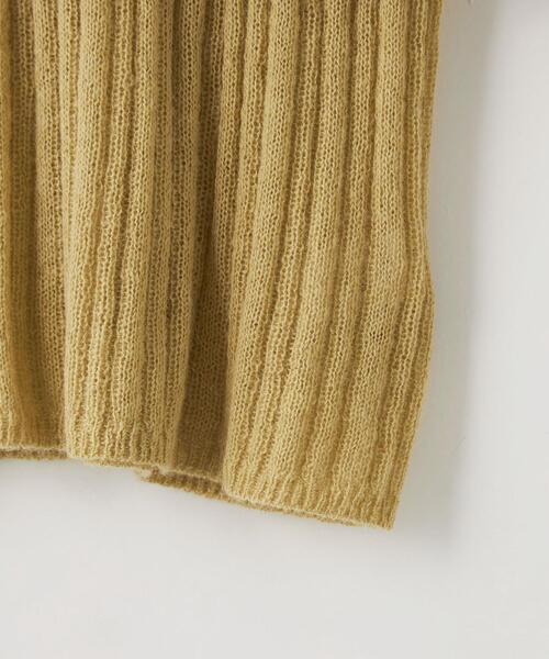 EMMEL REFINES（エメルリファインズ）の「＜EMMEL REFINES（エメル リファインズ）＞EM リブ タートル付き マルチウェイ ニット（ニット/セーター・レディース・ベージュ/ブラック/モカ/ターコイズブルー/パープル・FREE）」の9枚目の写真