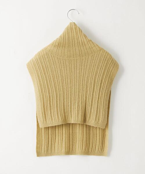 EMMEL REFINES（エメルリファインズ）の「＜EMMEL REFINES（エメル リファインズ）＞EM リブ タートル付き マルチウェイ ニット（ニット/セーター・レディース・ベージュ/ブラック/モカ/ターコイズブルー/パープル・FREE）」の11枚目の写真