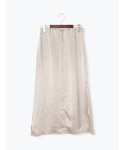 Te chichi(テチチ)の「サテンIラインスカート(スカート・レディース・ブラウン/グリーン/ベージュ・フリ-)」の13枚目の写真