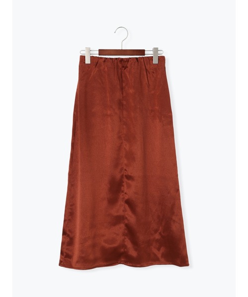 Te chichi(テチチ)の「サテンIラインスカート(スカート・レディース・ブラウン/グリーン/ベージュ・フリ-)」の15枚目の写真