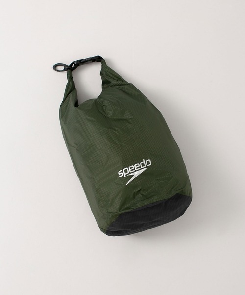 Speedo（スピード）の「Speedo/ハイドロエアウォータープルーフ ナイロンバッグ8L（エコバッグ/サブバッグ・レディース・ブラック/カーキ・FREE）」の2枚目の写真