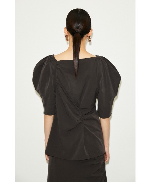 THROW by SLY(スローバイスライ)の「THROW SHIRRING PUFF TOPS シャーリングパフ トップス(シャツ/ブラウス・レディース・ライトブルー/グレー・FREE)」の20枚目の写真