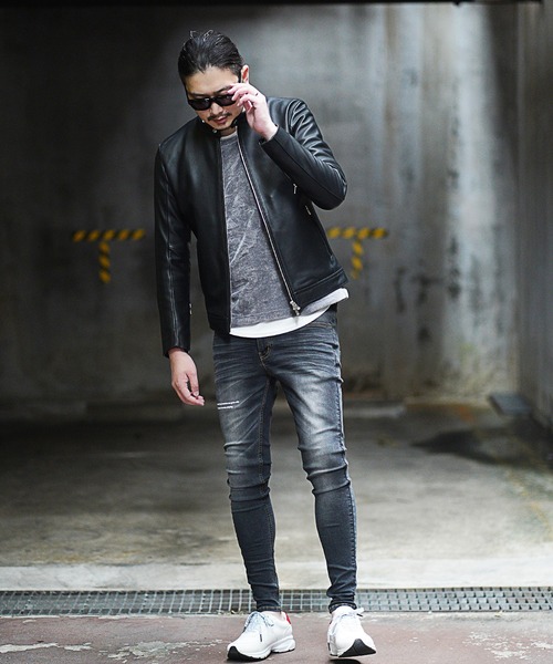 RATTLE TRAP(ラトルトラップ)の「【4店舗限定別注】シープネイキッドシングルライダースジャケット(ライダースジャケット・メンズ・ブラック・M/L/LL/S)」の21枚目の写真
