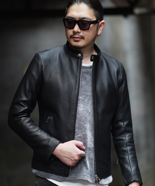 RATTLE TRAP(ラトルトラップ)の「【4店舗限定別注】シープネイキッドシングルライダースジャケット(ライダースジャケット・メンズ・ブラック・M/L/LL/S)」の5枚目の写真