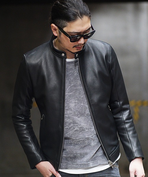 RATTLE TRAP(ラトルトラップ)の「【4店舗限定別注】シープネイキッドシングルライダースジャケット(ライダースジャケット・メンズ・ブラック・M/L/LL/S)」の9枚目の写真
