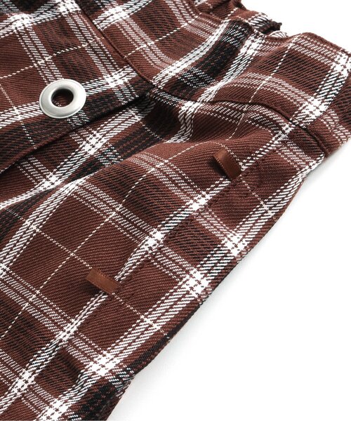 algy（アルジー）の「合皮レースアップチェックラップキュロット（その他パンツ・キッズ・ベージュ/ブラック/ブラウン/レッド・X-SMALL/SMALL/MEDIUM/XX-SMALL）」の13枚目の写真